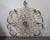 Gold Hanging Scrolled Iron Wall Art W. Gold Finish For Sale - Image 8 of 8
