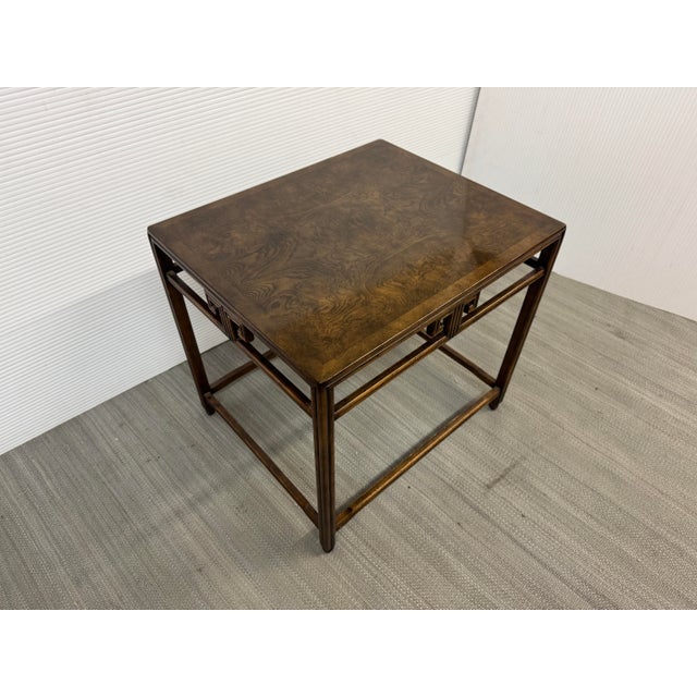 Michael Taylor for Baker Furniture Far East Collection Side Table For Sale - Image 9 of 12