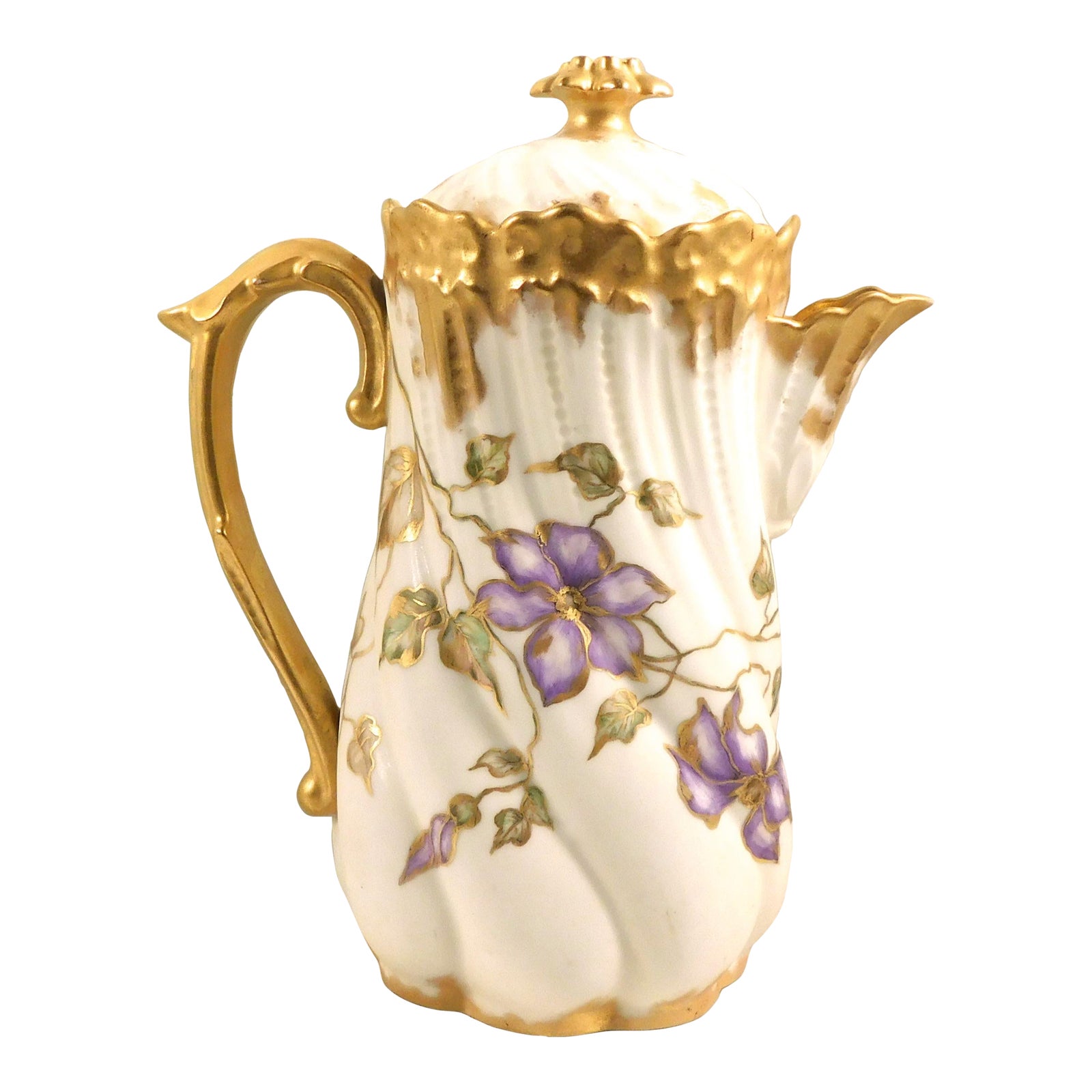 Late 18th Century Hand Signed Antique William Guerin Limoges