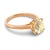 Vintage Gia 2.21 Carat Old Mine Cut Diamond 18k Gold Solitaire Engagement Ring, Size 5.75 For Sale - Image 4 of 7