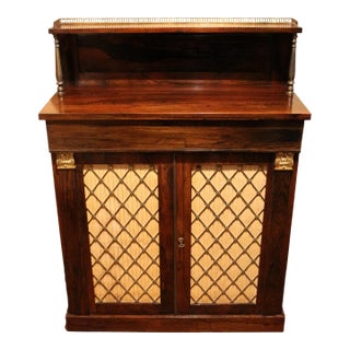 Circa 1815 Regency Period Chiffonier, English For Sale