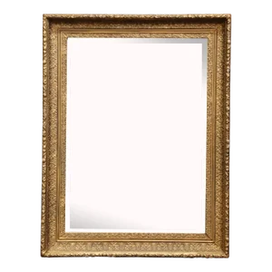 19th Century French Louis Philippe Giltwood Wall Mirror With Foliage Motifs