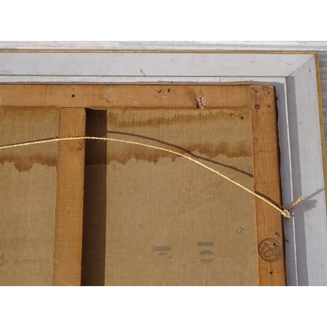 Alberti, Mediterranean Landscape, 1850, Oil on Canvas, Framed For Sale - Image 12 of 16