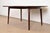 Dunbar Furniture Edward Wormley for Dunbar Mid-Century Modern Walnut Extension Dining Table, Newly Refinished For Sale - Image 4 of 14