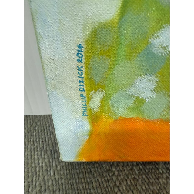 Impressionist Philip Dizick "Reclining Model" Original Painting For Sale - Image 3 of 12