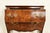 Brown Italian Louis XV Burled Walnut Bombay Commode With Mounted Gilt Bronze Ormolu | Circa 1960s For Sale - Image 8 of 17