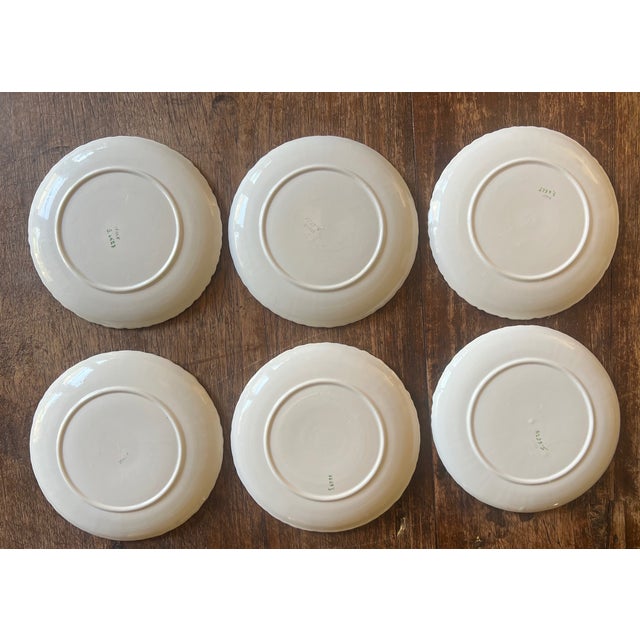 Mottahedeh Daisy Plates, Set of 6, C. 1960's For Sale - Image 11 of 11
