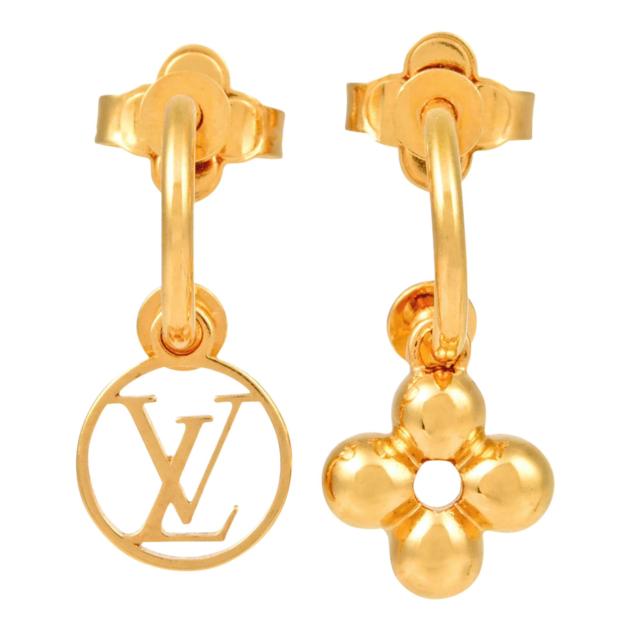 Lv Monogram Earrings 2025