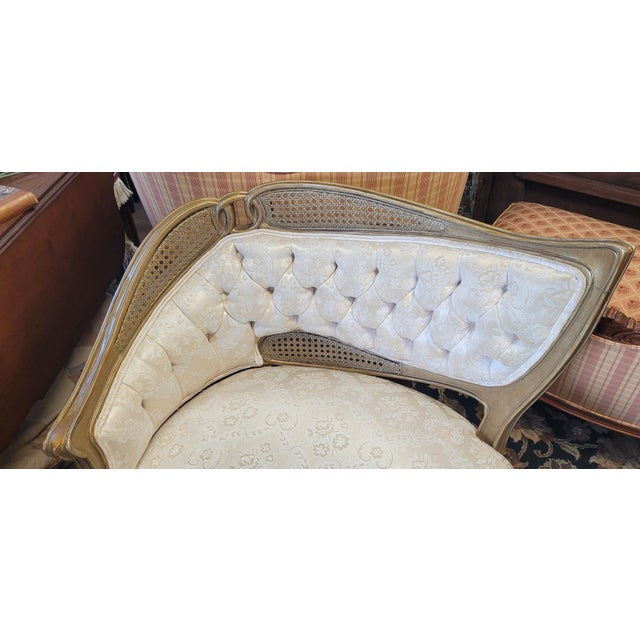 Pair Hollywood Regency 1950s Matched Pair of Leaf Chairs For Sale In Philadelphia - Image 6 of 12