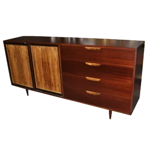 Vintage Rosewood Mahogany Harvey Probber Credenza
