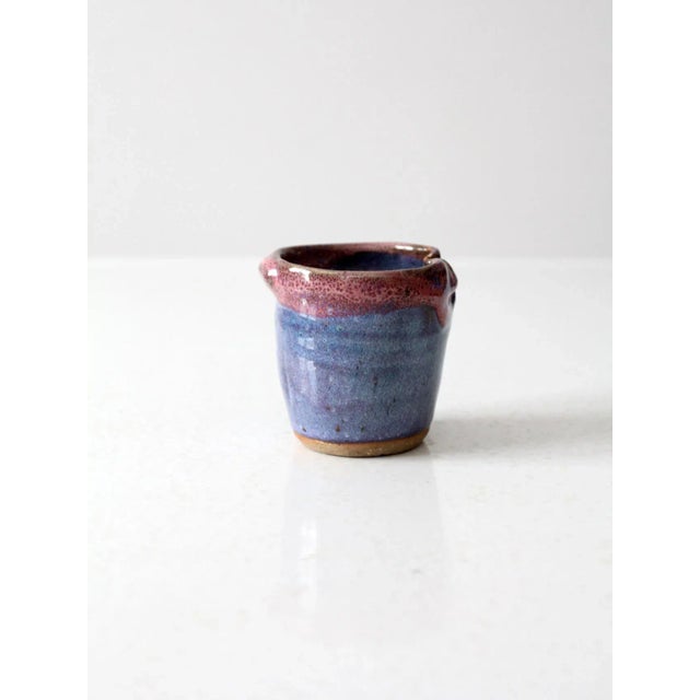 Vintage Studio Pottery Vase For Sale - Image 4 of 11