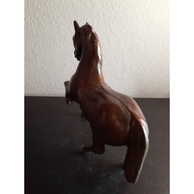 This is a GORGEOUS Solid Bronze 8" Gallop Horse Sculpture. Procured at auction