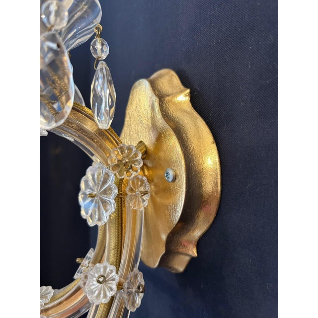 Baroque Crystal Wall Lamp by Bakalowits, 2010s For Sale - Image 3 of 4