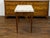 French 19th Century Walnut Table with Marble Top, Single Drawer and Tapered Legs For Sale - Image 10 of 10