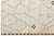 8x10 Modern Moroccan Tribal Wool Rug – Minimalist Cream & Earth Tone Geometric For Sale - Image 9 of 10