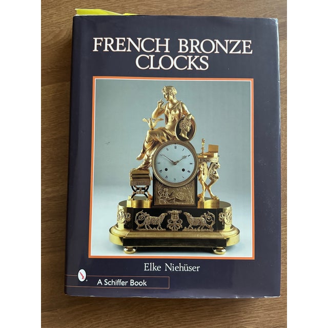c.1820 Reiche Empire Gilt Ormolu Bronze Clock For Sale - Image 10 of 18
