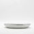 R & Y Augousti Bowl in White Shagreen With Stainless Steel Details by R&y Augousti For Sale - Image 4 of 7