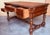 19th Century Spanish Two Faces Baroque Style Oak Library Table or Desk For Sale - Image 4 of 18