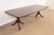 Baker Furniture Company Baker Furniture Style Georgian Banded Mahogany Double Pedestal Extension Dining Table, Newly Refinished For Sale - Image 4 of 14