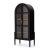 Four Hands Tolle Cabinet, Drifted Matte Black For Sale - Image 13 of 13