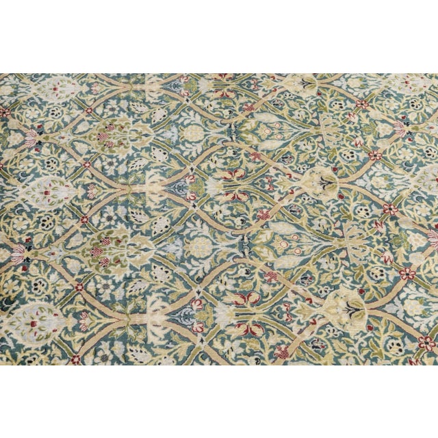 Pak Tabriz Rug 9'1'' X 12'0'' For Sale - Image 9 of 12