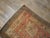 1940s 1940s Mid Century Modern Turtle Palmette Apricot Indian Agra Hallway Runner Rug For Sale - Image 5 of 8