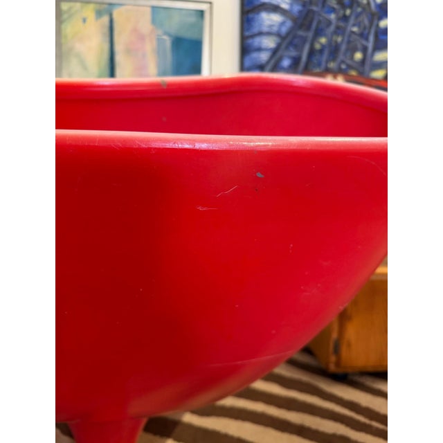 Faded Pink Plastic Orgone Chair by Marc Newson For Sale In Los Angeles - Image 6 of 8