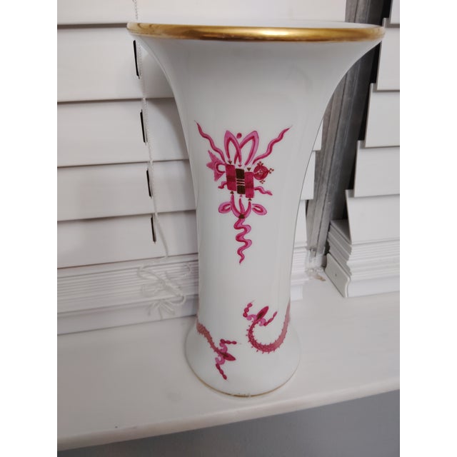 Early 20th Century Meissen Vase For Sale In Houston - Image 6 of 12