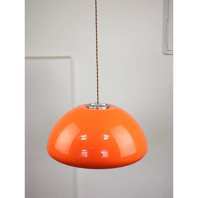 Mid-Century Modern Mid-Century Modern Cabras Lamp by Luigi Massoni for Guzzini (Rare Large), 1960s For Sale - Image 3 of 18