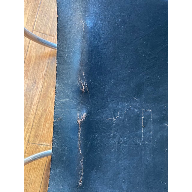 1980s Pair of ca.1980 Attributed to Mies van der Rohe Mr10 Dining Chairs For Sale - Image 5 of 18