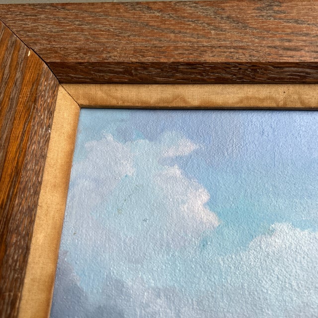 1970s 1970’s Original Impressionist Rocky Beach Seascape Painting For Sale - Image 5 of 7