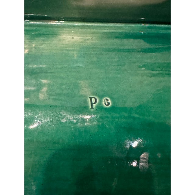 19th Century French Majolica Serving Dish For Sale In Philadelphia - Image 6 of 7