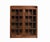 Mission Oak 2 Door Bookcase With Glass Doors - Walnut For Sale - Image 9 of 13