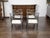 Set of Four Midcentury Italian Metal Armchairs with Brass Rams' Heads For Sale - Image 4 of 9