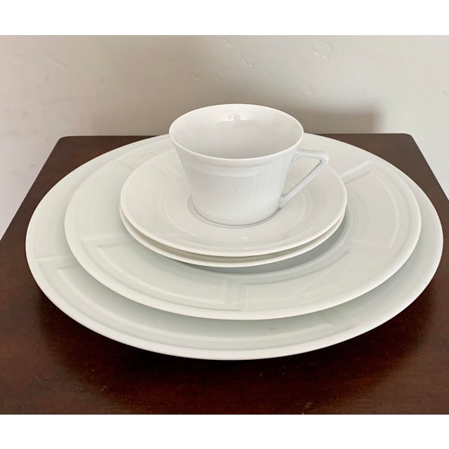 Philippe Deshoulieres France Celtika Abstract Limoges 5 Piece Place Setting For Sale - Image 4 of 4
