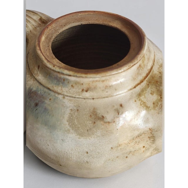 Glazed Stoneware Teapot by Hervé Rousseau for Atelier De Boisbelle, La Borne, 1990s For Sale - Image 8 of 12