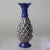 Persian Antique Persian Quilted Porcelain Floral Enameled Vase Signed C1920 For Sale - Image 3 of 6