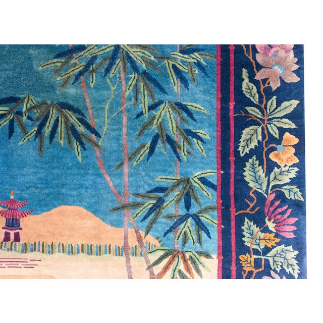 Early 20th Century Chinese Art Deco Rug For Sale - Image 9 of 15