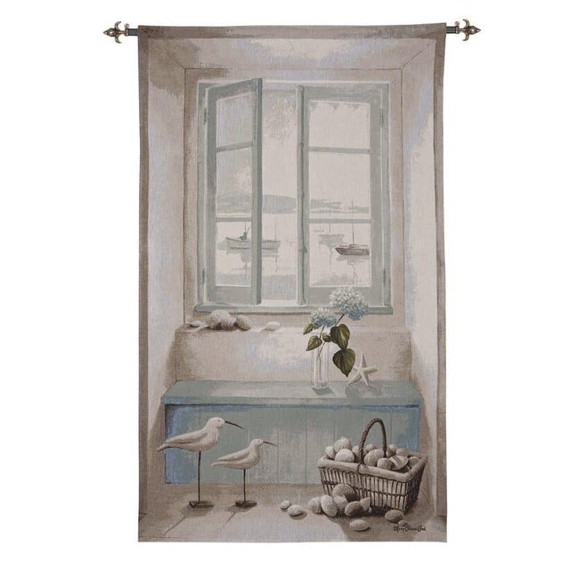 This beautiful tapestry is woven on a jacquard loom by skilled weavers, keeping alive the centuries old tradition of...