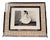 Picture Frame in Acrylic Glass, Cane Webbing and Chrome in the style of Christian Dior, 1970s For Sale