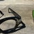Shabby Chic 1970s Black Wooden Oversized Glasses Sculpture With Silver Accents For Sale - Image 3 of 8