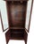 1980s Ethan Allen Canova Campaign Hutch Curio China Cabinet Display Shelf For Sale - Image 11 of 17