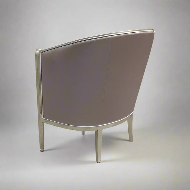 1930s 1930s Pair of Art Deco Giltwood Armchairs For Sale - Image 5 of 9