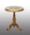 Antique 19th Century Louis Philippe Side Table in Gilded Wood with Marbled Inlay Top, France For Sale - Image 5 of 5