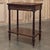 French Mid-Century Louis XVI Style Mahogany & Brass End Table For Sale - Image 4 of 18