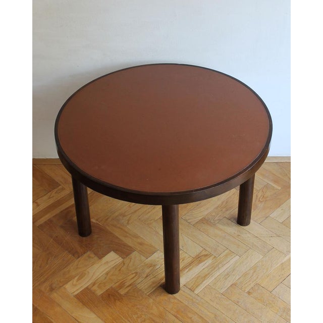 Brown Vintage Side Table from Thonet, 1930s For Sale - Image 8 of 16