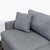 Crate and Barrel Lounge II Petite 3-Seat Modern Gray Sofa For Sale In San Francisco - Image 6 of 8
