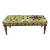 Green Kilim Upholstered Entryway Bench For Sale