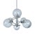 Mid-Century Modern Vintage Space Age Sputnik Pendant Light, 1970s For Sale - Image 3 of 18