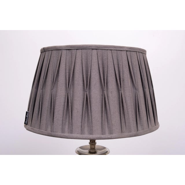Very nice Butler Tray table Floor lamp . Manufactured by Riviéra Maison Chrome frame comes with its original shade ....